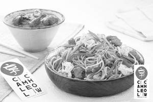 Chicken Nanking Noodles And Chicken Hot Garlic