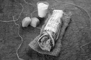 Malai chicken roll          