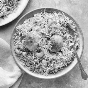 Egg dum biryani [2 eggs]   