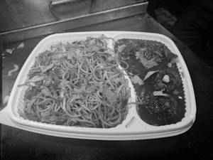 Veg Noodles With Manchurian Combo