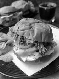 Spicy Veg Cheese Burger