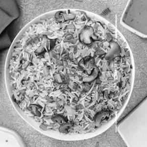 Mushroom Fried Rice