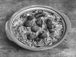 Mushroom Fried Rice