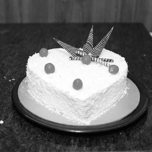 White Forest Cake Eggless