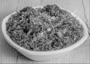 Veg Manchurian Fried Rice