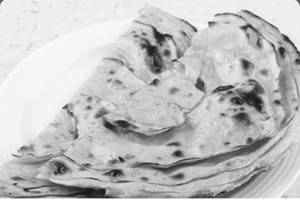Simple Salted Tawa Paratha