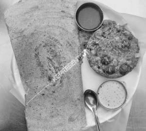 Veg Manchurian Dosa