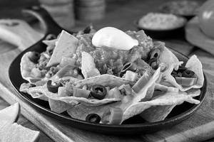 Chicken Baked Loaded Nachos