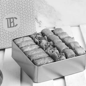 Assorted Baklava Tin Gift Box - 500 Gms