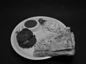 Aloo Tikki Kebab Paratha