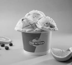 Fruit Cocktail Freshly Scooped