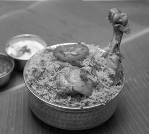Hyderabadi Chicken Biryani