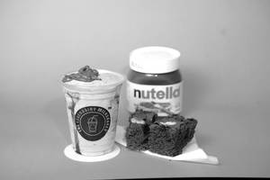 Brownie Nutella Milkshake
