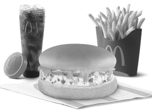 Masala McEgg Burger Combo