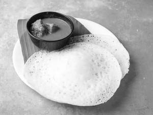 Appam(3pcs) Chicken Curry