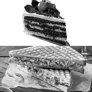 Chicken Grill Sandwich + Blackforest Pastry