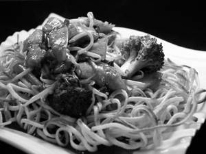 Veg Pan Fried Noodles