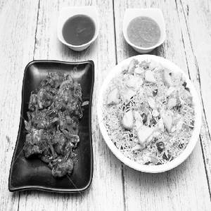 Chicken Fried Rice + Chilli Chicken