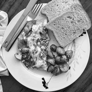 Mushroom Cheese Omelette