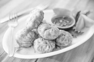 Fried Chicken Momos (6Pcs)