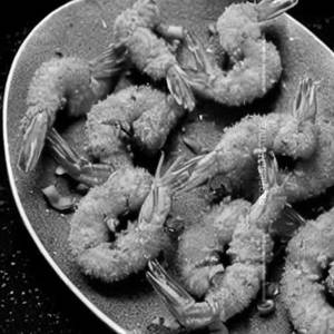Golden Fried Prawns