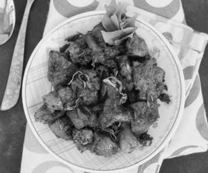 Mutton Liver Roast