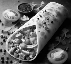 Adraki Chicken Roll