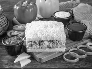 Chicken Cheese Mayonnaise Sandwich