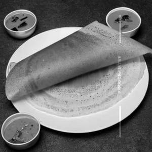 Butter masala dosa