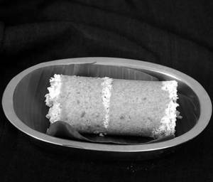 Wheat Puttu With Ghee &Naatu Sakarai