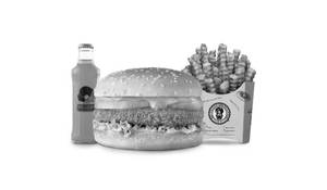 Veg Nikku Singh Burger Value Combo.