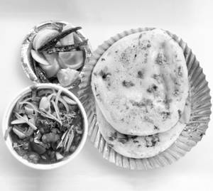 Plain Chole Kulche