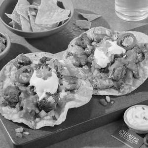 Grilled Chicken Tostadas