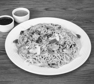 Double Egg Chicken Noodles