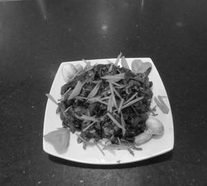 Mushroom Manchurian Dry