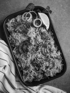 Mushroom Matka Biryani