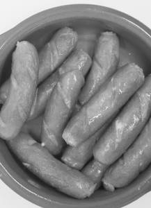 Pan Fried Chicken Sausage