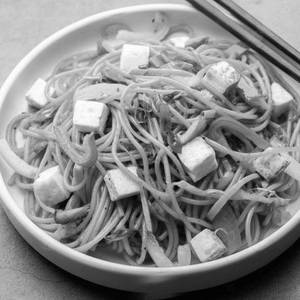 Paneer noodles