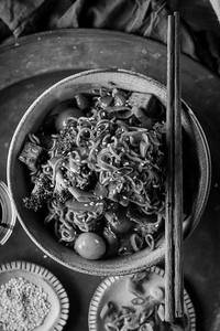 Veg Burnt Garlic Noodles
