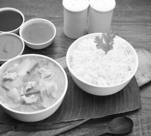 Chicken Cantonese Rice(steamed)