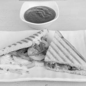 Mushroom Cheese Sandwich