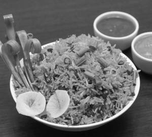 Egg Schezwan Rice
