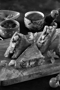 Paneer Takatak Sandwich