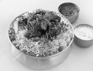 Chilli Chicken Biryani