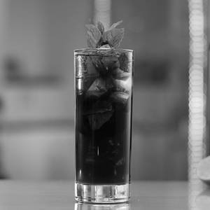 Dark Mojito Mocktail