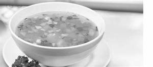 Veg clear soup