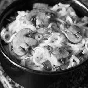 Mushroom noodles