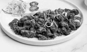 Mushroom Manchurian (dry)