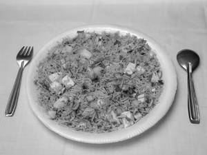 Paneer fried rice