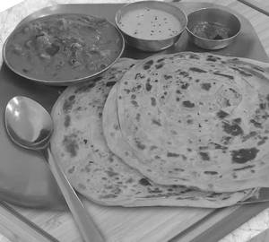 Parotta and Veg Korma